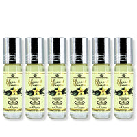 Thumbnail for Al Rehab Spanish Vanilla Perfume Oil 6ML (6-Pack) Bottle Image