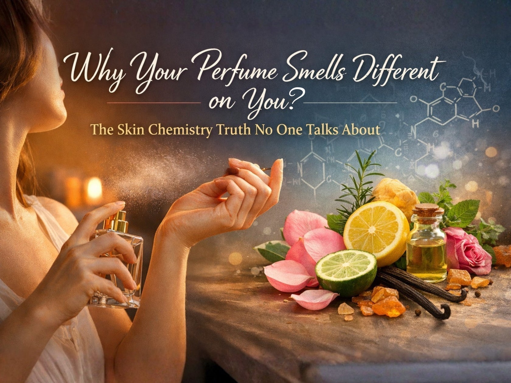 Why Your Perfume Smells Different on You: The Skin Chemistry Truth No One Talks About