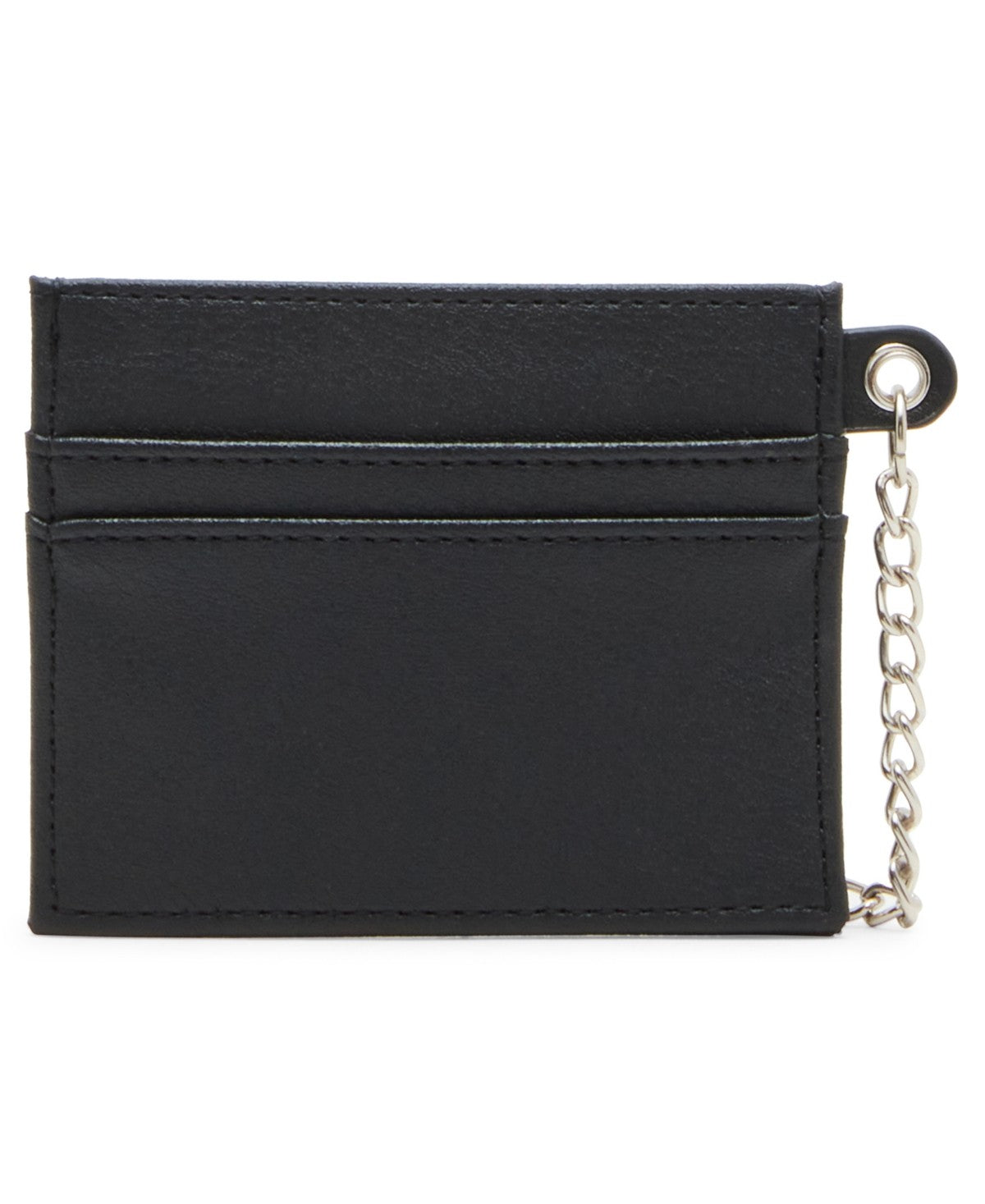 Madden Girl Card Case with Chain - Black