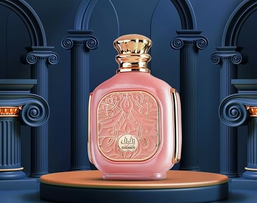 Afnan Zimaya Zukhruf Pink Eau de Parfum 3.4 oz (100ml) Spray – Floral & Elegant Unisex Fragrance