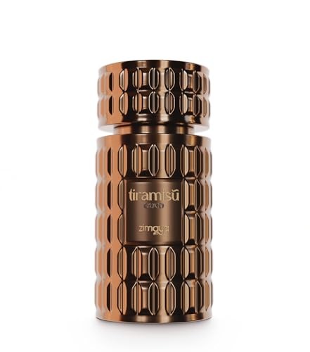 Afnan Zimaya Tiramisu Coco Eau de Parfum Spray – 3.4 oz Unisex Gourmand Fragrance – Creamy Coconut & Sweet Dessert Scent