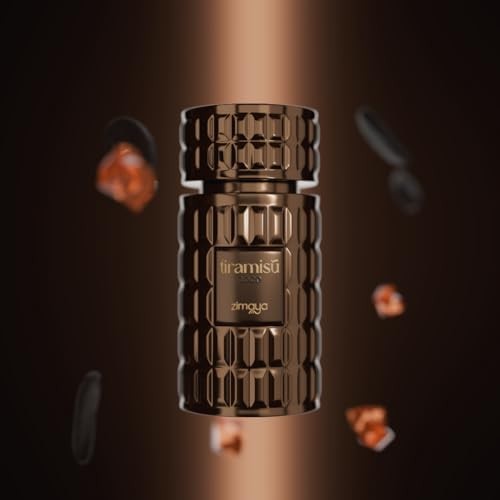 Afnan Zimaya Tiramisu Coco Eau de Parfum Spray – 3.4 oz Unisex Gourmand Fragrance – Creamy Coconut & Sweet Dessert Scent