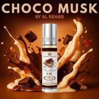 Thumbnail for Al Rehab Choco Musk Original, Choco Musk Marshmallow & Choco Musk Pistachio 6ML Roll-On Perfume Oils | Your Ultimate Trio of Decadent Dessert Perfumes