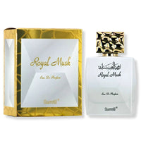 Thumbnail for Royal Musk White Musk eau de parfum by Surrati with elegant gift box, premium Arabian unisex perfume - Shopeezy