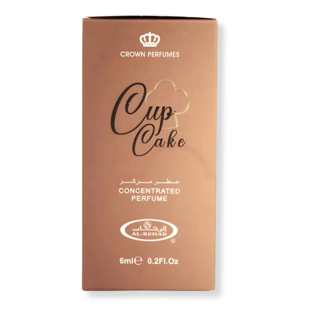 Al Rehab CupCake 6ml Roll-On Perfume Oil | Alcohol-Free, Unisex Vanilla Cake & Frosting Scent