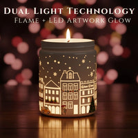 Thumbnail for Vanilla & Strawberry scented candle with luxury holiday packaging – Maison de Flamme Smoke-Out Collection, available at Shopeezy.
