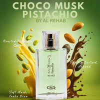 Thumbnail for Al Rehab Choco Musk Pistachio Eau de Parfum Spray 50ML (1.7 OZ) | Nutty, Creamy & Deliciously Addictive