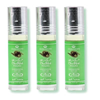 Thumbnail for Al Rehab Choco Musk Pistachio 6ml Roll-On Perfume Oil (3-Pack)  | Alcohol-Free Unisex Nutty Gourmand Perfume Oil