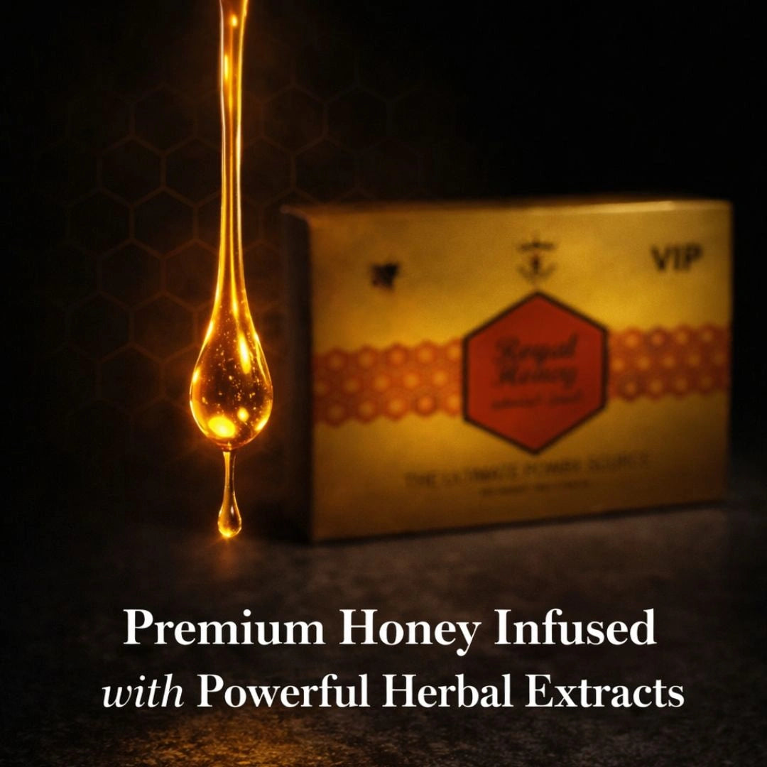 Premium honey and herbal extracts Royal VIP vitality honey for men energy support - Shopeezy