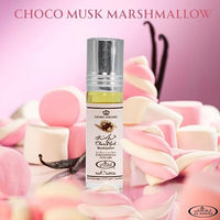 Thumbnail for Al Rehab Choco Musk Marshmallow 6ml Roll-On Perfume Oil | Fluffy Sweet Sugar & Vanilla Scent | Long-Lasting Alcohol-Free Unisex Perfume Oil