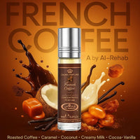 Thumbnail for Al Rehab French Coffee roll-on perfume oil 6ml with roasted coffee and creamy gourmand aroma - Shopeezy