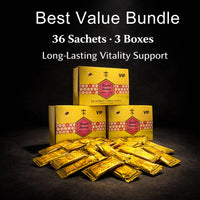 Thumbnail for Royal VIP Honey value bundle 3 boxes 36 sachets long lasting vitality support - Shopeezy