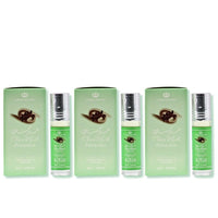 Thumbnail for Al Rehab Choco Musk Pistachio 6ml Roll-On Perfume Oil (3-Pack)  | Alcohol-Free Unisex Nutty Gourmand Perfume Oil