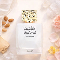 Thumbnail for Royal Musk White Musk perfume bottle with soft floral accents, clean powdery musky unisex fragrance - Shopeezy