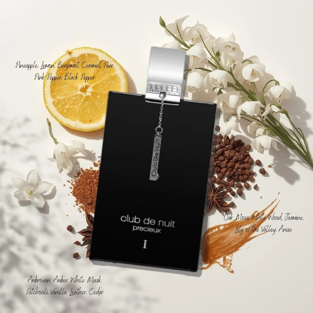Armaf Club de Nuit Précieux 1 Extrait de Parfum Spray 55ML (1.85 OZ) | For the Man Who Defines His Own Presence