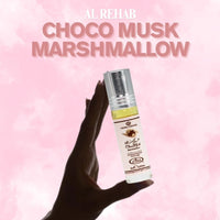 Thumbnail for Al Rehab Choco Musk Marshmallow 6ml Roll-On Perfume Oil | Fluffy Sweet Sugar & Vanilla Scent | Alcohol-Free Unisex Perfume Oil
