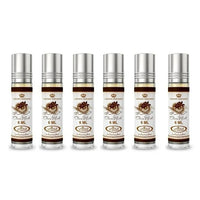 Thumbnail for Al Rehab Choco Musk 6ml Roll-On Perfume Oil – Pack of 6 | Sweet Chocolate & Vanilla Musk Attar | Long-Lasting Alcohol-Free Unisex Fragrance