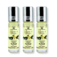 Thumbnail for Al Rehab Spanish Vanilla Perfume Oil 6ML (3-Pack) Bottle Image