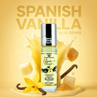 Thumbnail for Al Rehab Spanish Vanilla Perfume Oil Notes