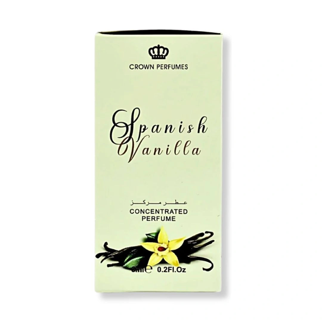 Al Rehab Spanish Vanilla Perfume Oil 6ML - Box Image