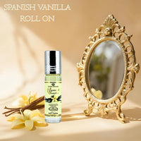 Thumbnail for Al Rehab Spanish Vanilla Perfume Oil 6ML Lifestyle Image