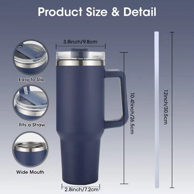 40 oz Double-Wall Vacuum Insulated Tumbler