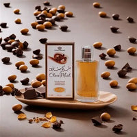Thumbnail for Al Rehab Choco Musk Eau de Parfum Spray 50ml | Sweet Chocolate & Vanilla Musk Scent | Long-Lasting Unisex Arabian Fragrance