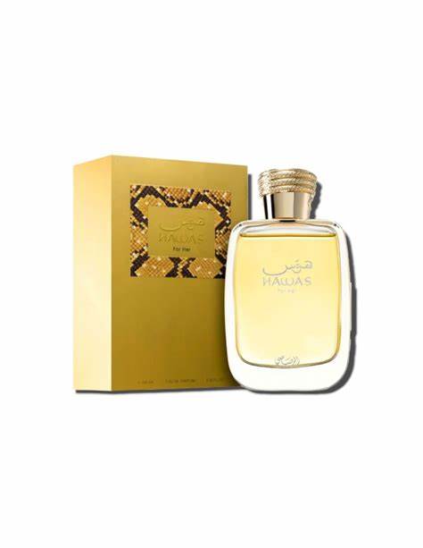 Rasasi Hawas for Women EDP – 3.4oz (100ml) – Elegant, Sensual & Long-Lasting Fragrance