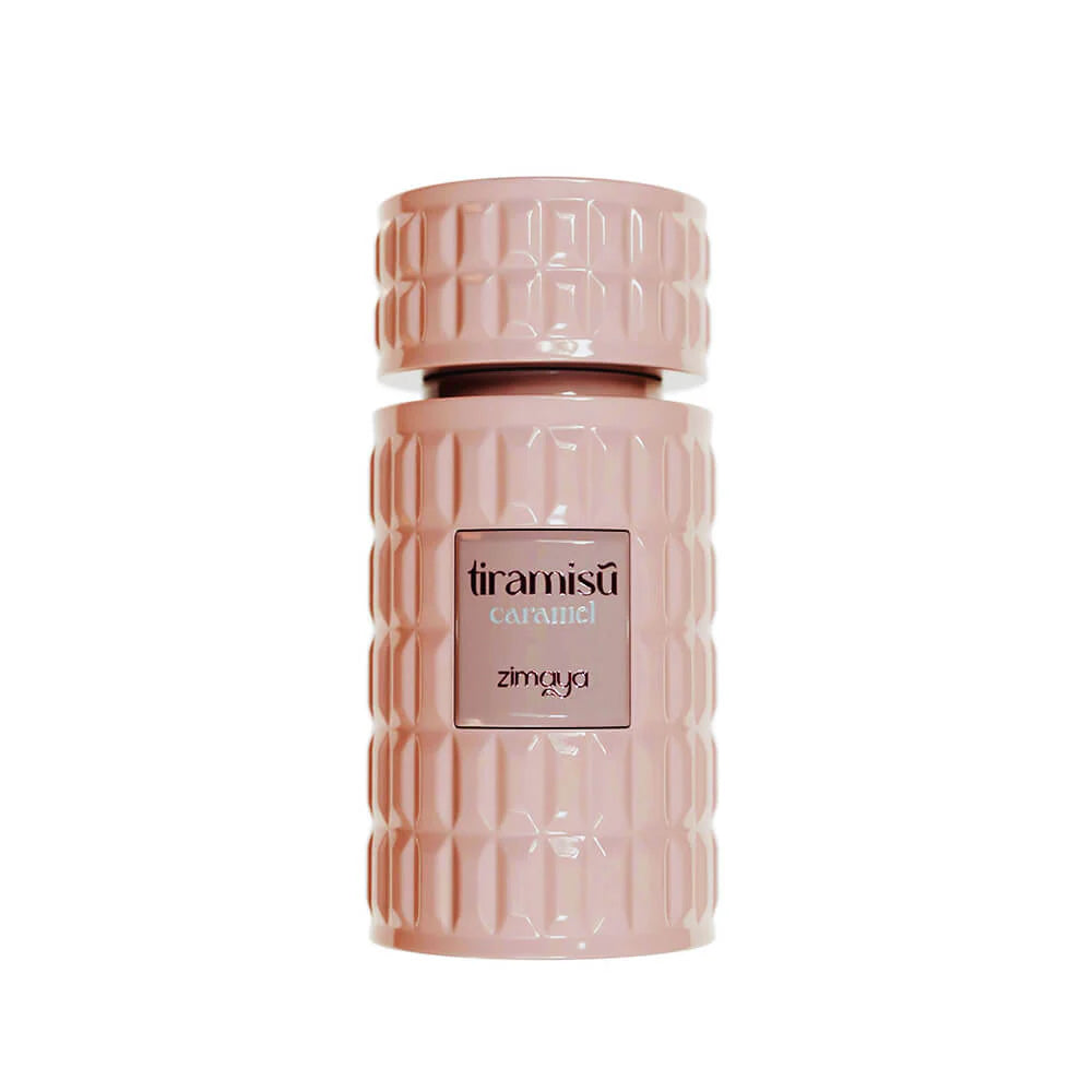 Afnan Zimaya Tiramisu Caramel Eau de Parfum Spray – 3.4 oz Unisex Gourmand Fragrance – Sweet, Creamy & Long Lasting