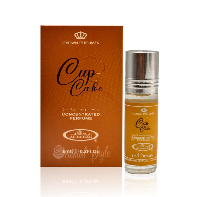 Al Rehab Cup Cake 6ml Roll-On Perfume Oil | Vanilla Cake & Frosting Scent | Long-Lasting Alcohol-Free & Unisex