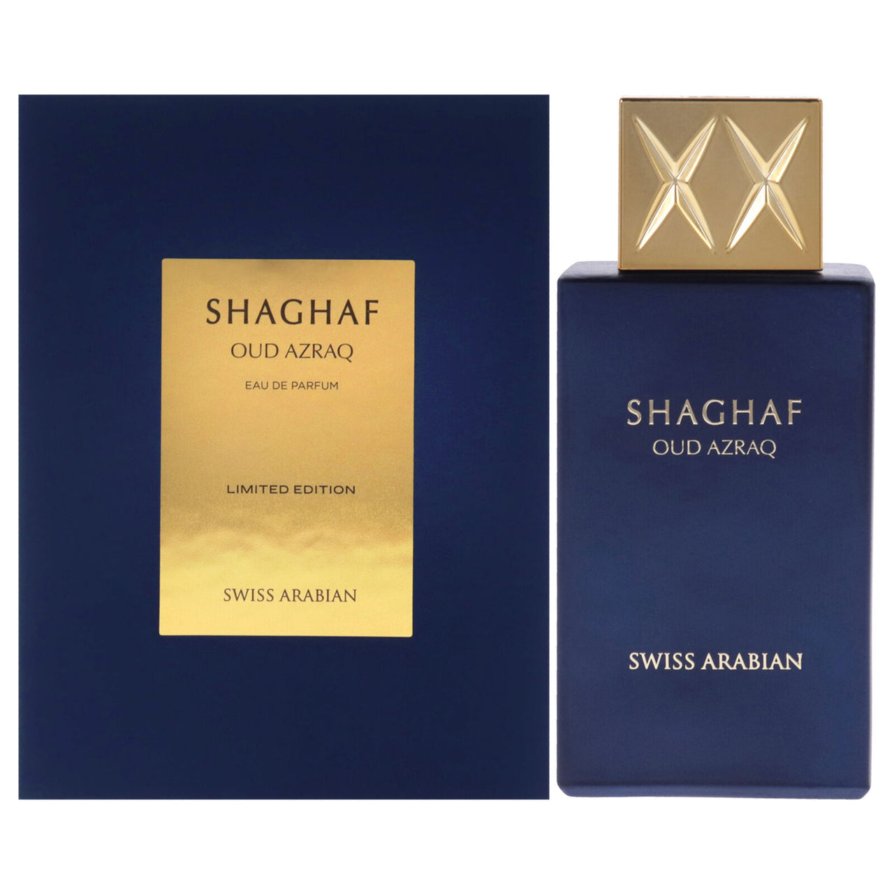 Swiss Arabian Shaghaf Oud Azraq 2.5 EDP (74ML) – Intense & Captivating Fragrance